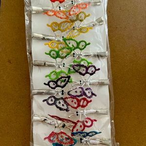 90s Butterfly clips moving wings